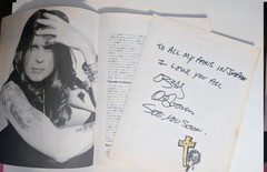 Ozzy Osbourne Ozzmosis Japan Band Score Song Book Guiar TAB Zakk Wylde Sabbath