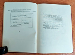Sing Out! A Singing School illustrated edition 1950 Music Notes Vintage Book