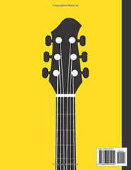 Guitar Tab Notebook: Blank Tablature & Chord Book for Guitar Manuscript with Cho