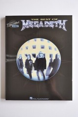 Book / Sheet Music – The Best Of Megadeth Transcribed Scores Hal Leonard guitar