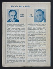 Evry Night About This Time Sheet Music Piano Vocal Guitar Monaco 1942 USA SELLER
