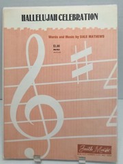 Hallelujah Celebration Sheet Music Dale Mathews Piano Lyrics 70s Gospel F5AA