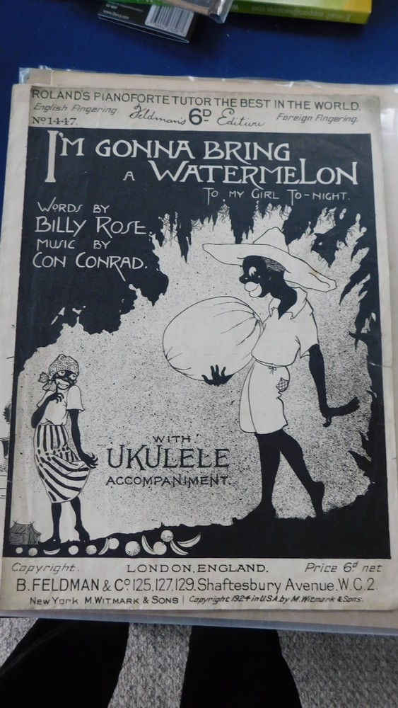 1924 I&rsquo;M GONNA BRING A WATERMELON TO MY GIRL TONIGHT