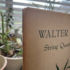 Walter Piston 1953 String Quartet No. 4 Set of Parts AMP Vintage