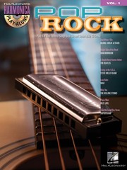 Pop Rock Harmonica Play-Along Vol 1 Harp Sheet Music Songs Book CD Pack