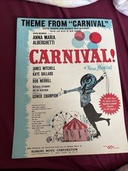 1961 Song « Theme From Carnival (Love Makes the World Go &lsquo;Round) » by Bob Merrill