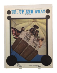Up Up And Away Sheet Music 5th Dimension Piano Guitar Vocals Easy Listening F5AD