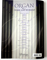 Organ Praise And Worship Music Book Ron Sprunger 9 Songs