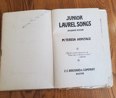 Hollis Dann Junior Songs 1918; C.C. Birchard & Co., Junior Laurel Songs 1915
