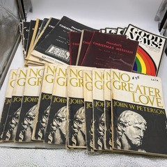 LOT Of SATB CHRISTIAN CHOIR CHORAL WORSHIP MUSICALS SONG Book Piano Organ