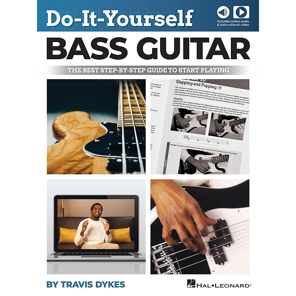 Hal Leonard DoItYourself BookOnline Media for Bass Guitar
