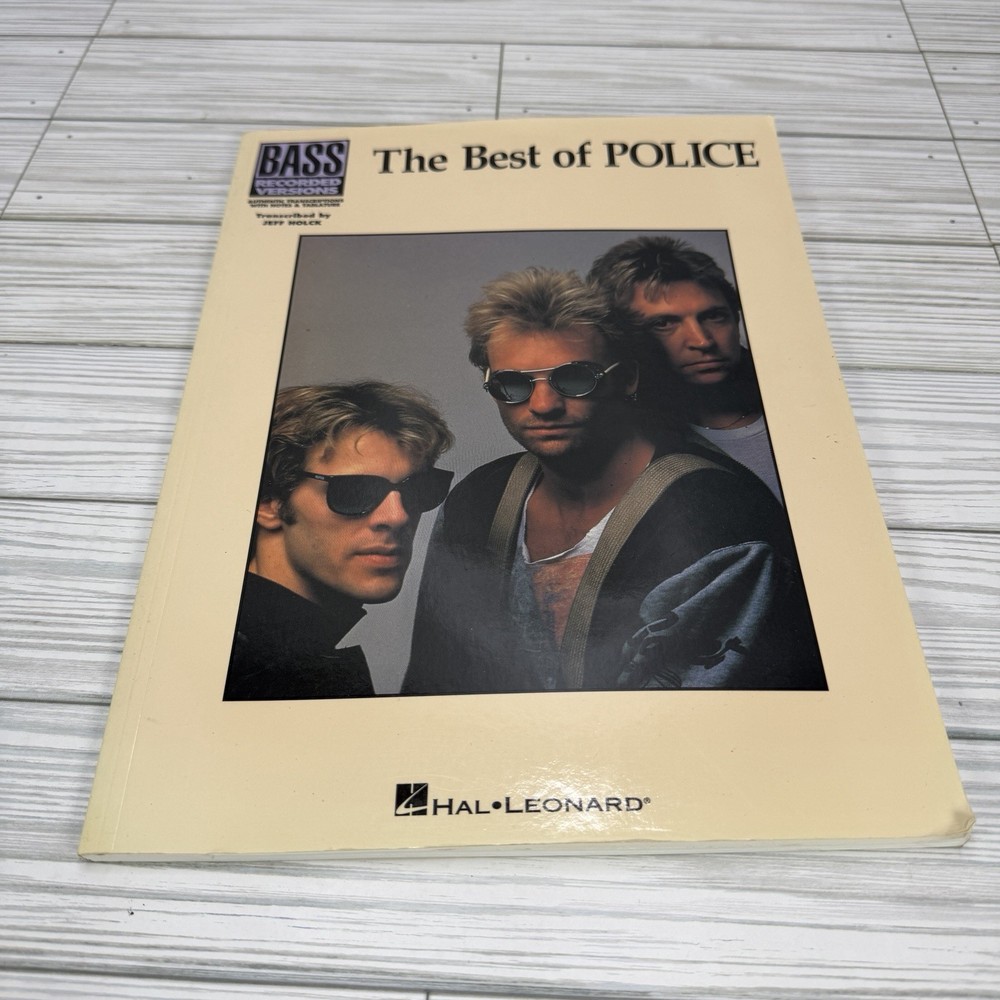 The Best Of The Police Bass Recorded Versions Transcriptions Notes Tablature