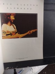 Eric Clapton Songbook Slowhand Sheet Music Guitar Piano Photos 1978 Good Cond
