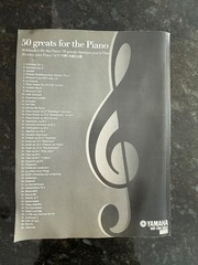 Yamaha – 50 Greats For The Piano V720310 ZC-D0 Beethoven Joplin Chopin Mozart E3