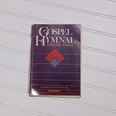 LOT OF 6 Vintage Southern Gospel Music Songbooks Paperback Spiral Bound Church