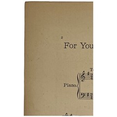1917 Sheet Music FOR YOUR COUNTRY AND MY COUNTRY Recruiting Song Irving Berlin