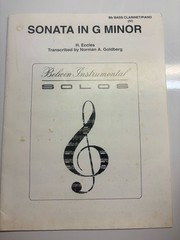 Seven Works For Solo Bass Clarinet 6 With Piano Accompaniment