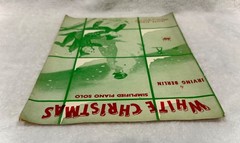 VTG 1942 « WHITE CHRISTMAS » SHEET MUSIC SIMPLIFIED PIANO SOLO IRVING BERLIN