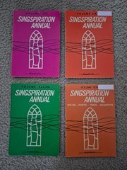 4 vintage SINGSPIRATION ANNUAL songbooks, Vol 5, 6, 7, 10-1968, 1971, 1973, 1977