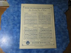 ANTIQUE THE PENITENT SHEET MUSIC Beardsley Van de Water 1892 High Voice VGC