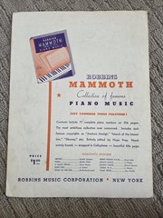 Vintage 1930s 1940s Sheet Music Robbins Music Corporation New York Mix Lot Of 8