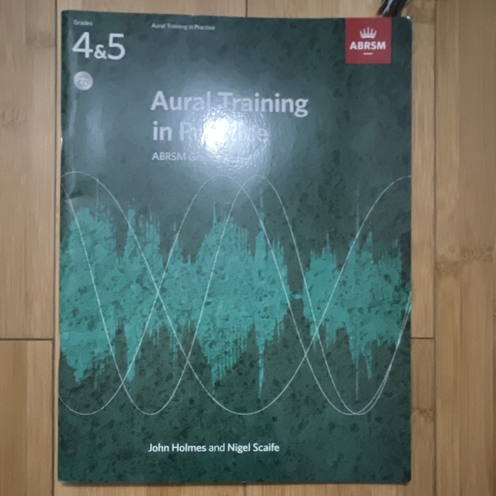 ABRSM Aural Training in Practice Grades 4 & 5 Book & CD Voice Solo Educational