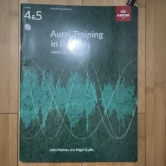 ABRSM Aural Training in Practice Grades 4 & 5 Book & CD Voice Solo Educational