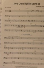 Trombone Trio 2 Old English Dances arr Frank Halferty New retail price $7.50