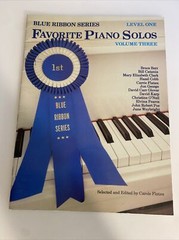 BELWIN Blue Ribbon Series: Favorite Piano Solos, Level 1, Volume 3 abr