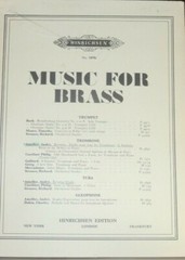 Trombone & Piano Kryptos by Andre Ameller New Current pub price $13.50 unplayed