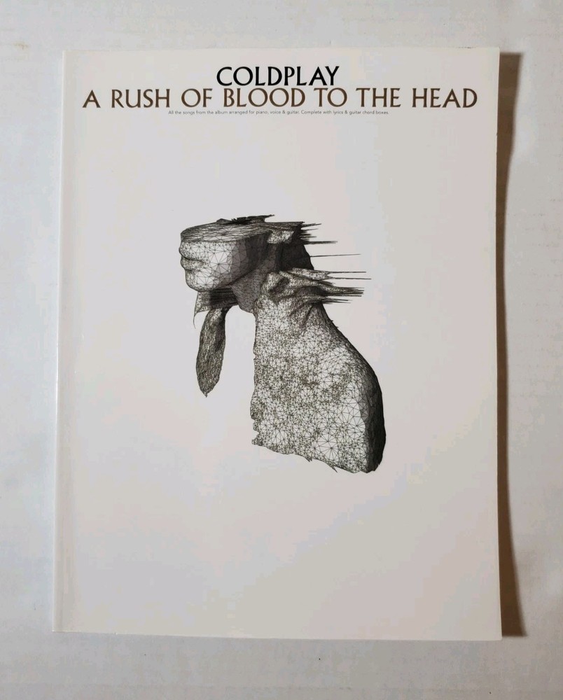 Coldplay A Rush of Blood to the Head Piano Vocal Guitar Chords Sheet Music Book