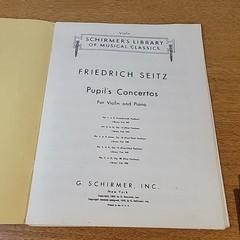 Lot of 10 Schirmer&rsquo;s Library of Musical Classics For The Violin Some Piano +2