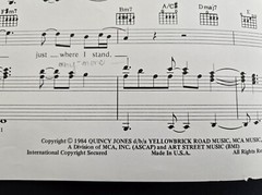 Jack Wagner All I Need Sheet Music Piano 1984 Yellowbrick Road Music USA SELLER