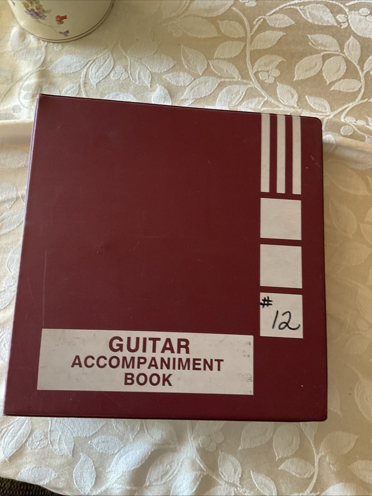 OCP Guitar Accompaniment Book 1991 Catholic Mass Liturgy Hymn Sheet Music Binder