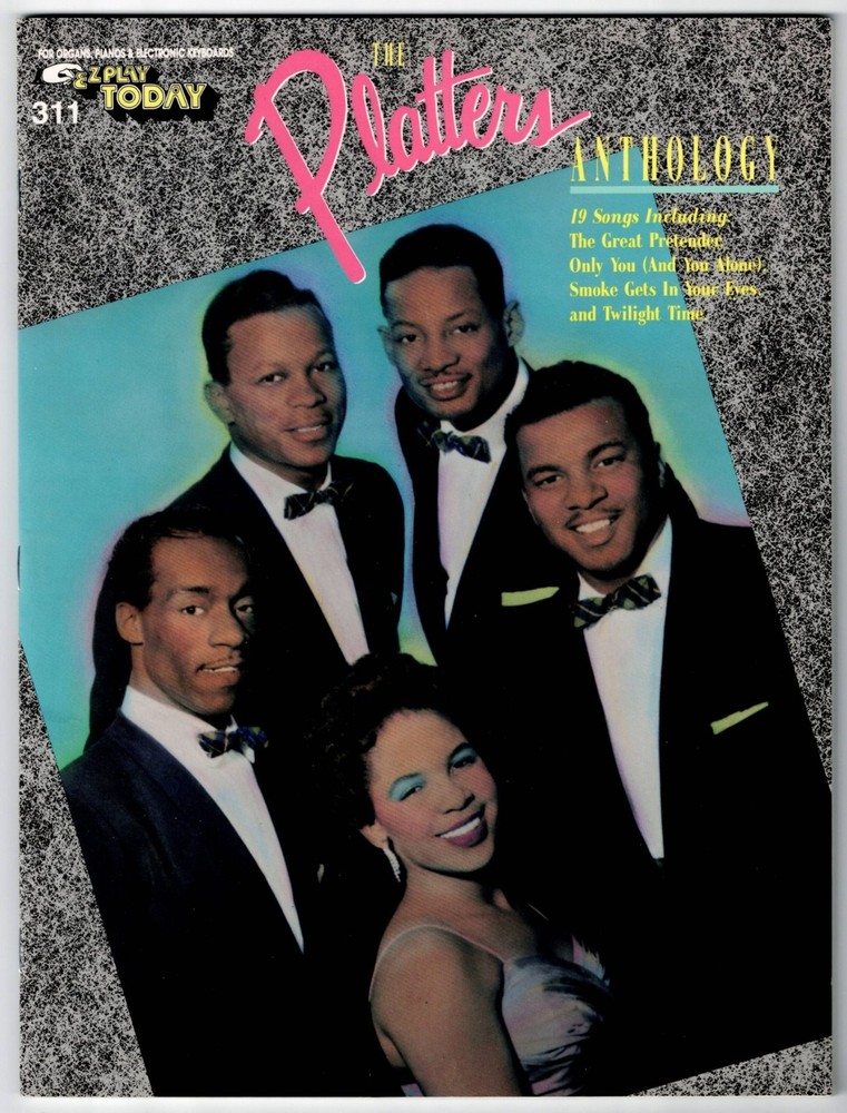 The PLATTERS Anthology songbook EZ Play Today Hal Leonard ORGAN/PIANO/KEYBOARD