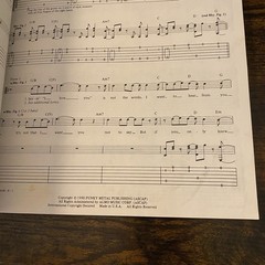 Vintage 1991 Extreme II Pornograffitti A Funked Up Fairy Tale Guitar Tab Book