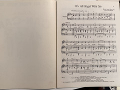 Cole Porter CAN-CAN Sheet Music Lot 6 Pieces 1953 Broadway + 1960 Film Sinatra