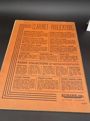 Vintage Selected Duets for Clarinet Vol. ll Rubank Inc