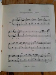 Three Dances Nell Gwyn by Edward German – vintage piano sheet music