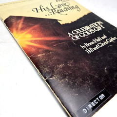His Love Reaching Choral Book SATB Christmas Bill Gaither Musical 1975 Song Vtg