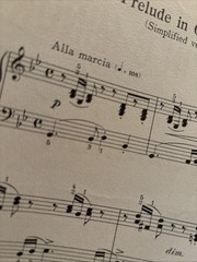 Prelude In G Minor By Rachmaninoff, Simplified For Piano