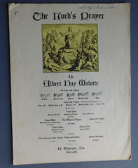 The Lord&rsquo;s Prayer – 1935 sheet music – Low Voice & Piano – by Albert Malotte