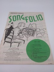 Armed Forces Song Folio Lot of 5 (1955, 1959, 1960) – Vintage Military Music Rar