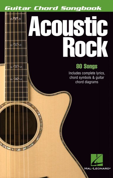 Acoustic Rock Guitar Chord Songbook 6 x 9 inch Chords and Lyrics 000699540