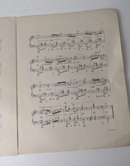antique 1904 Anton Strelezki sheet music japonica (esquisse gracieuse)