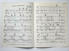 Love On Shoestring Captain Tennille 1980 Sheet Music Piano Rock Pop Retro Vtg