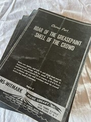 9 Vintage Theatrical Chorus Music Roar Of The Greasepaint Tams-Witmark New York