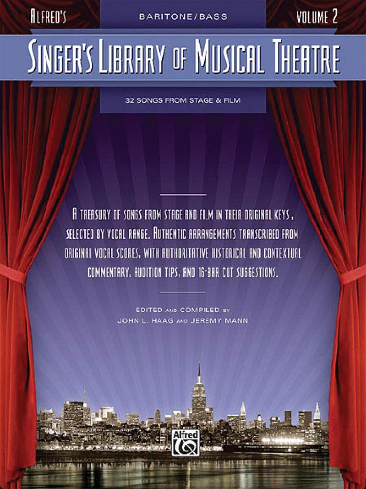 Singer&rsquo;s Library of Musical Theatre Vol. 2 Baritone Book Only Vocal 000322104