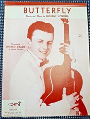 1957 Rockabilly Sheet Music Lot Party Doll Buddy Knox Butterfly Charlie Gracie