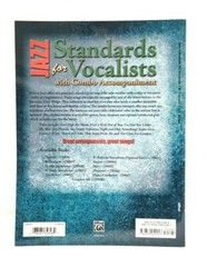 Jazz Standards for Vocalist With Combo Accompaniment B Trumpet